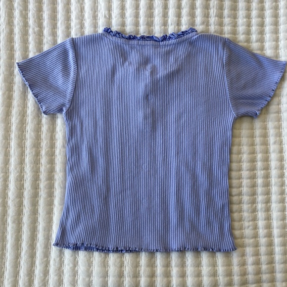 Crewcuts Lavender Ribbed Tee - Picture 3 of 3